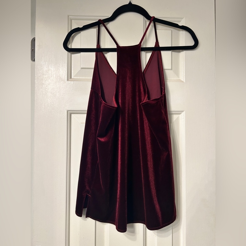 Abercrombie & Fitch Velvet Tank Top - Picture 3 of 4